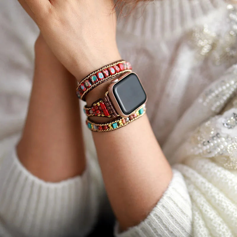 Bohemian Ember Apple Watch Strap