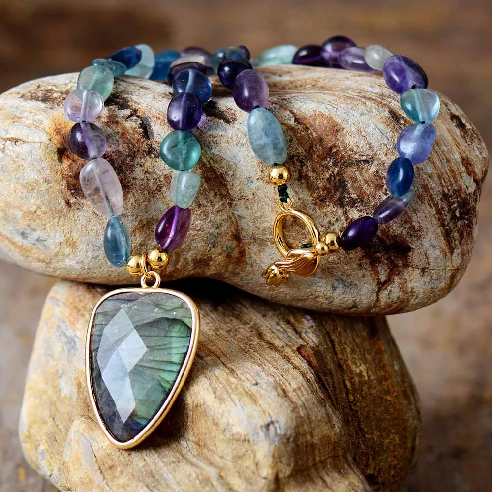 Rainbow Aura Necklace