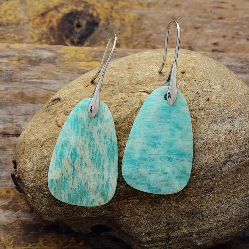 Amazonite Dangle Earring