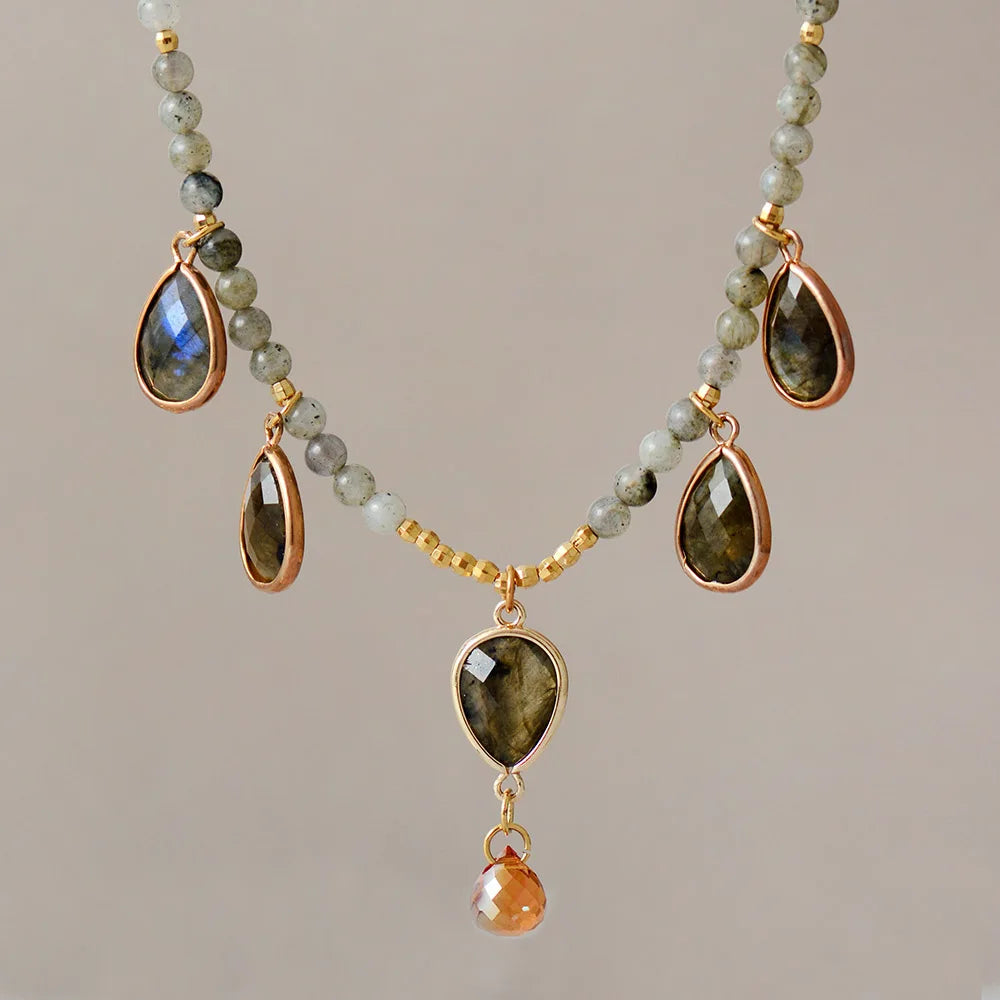 Spectral Droplets Necklace
