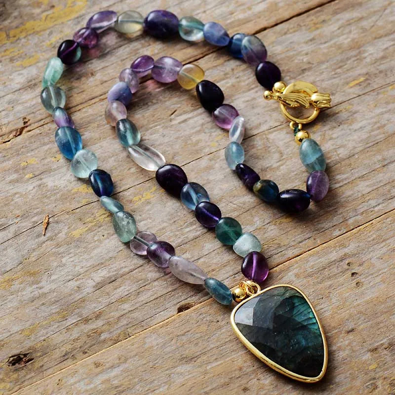 Rainbow Aura Necklace