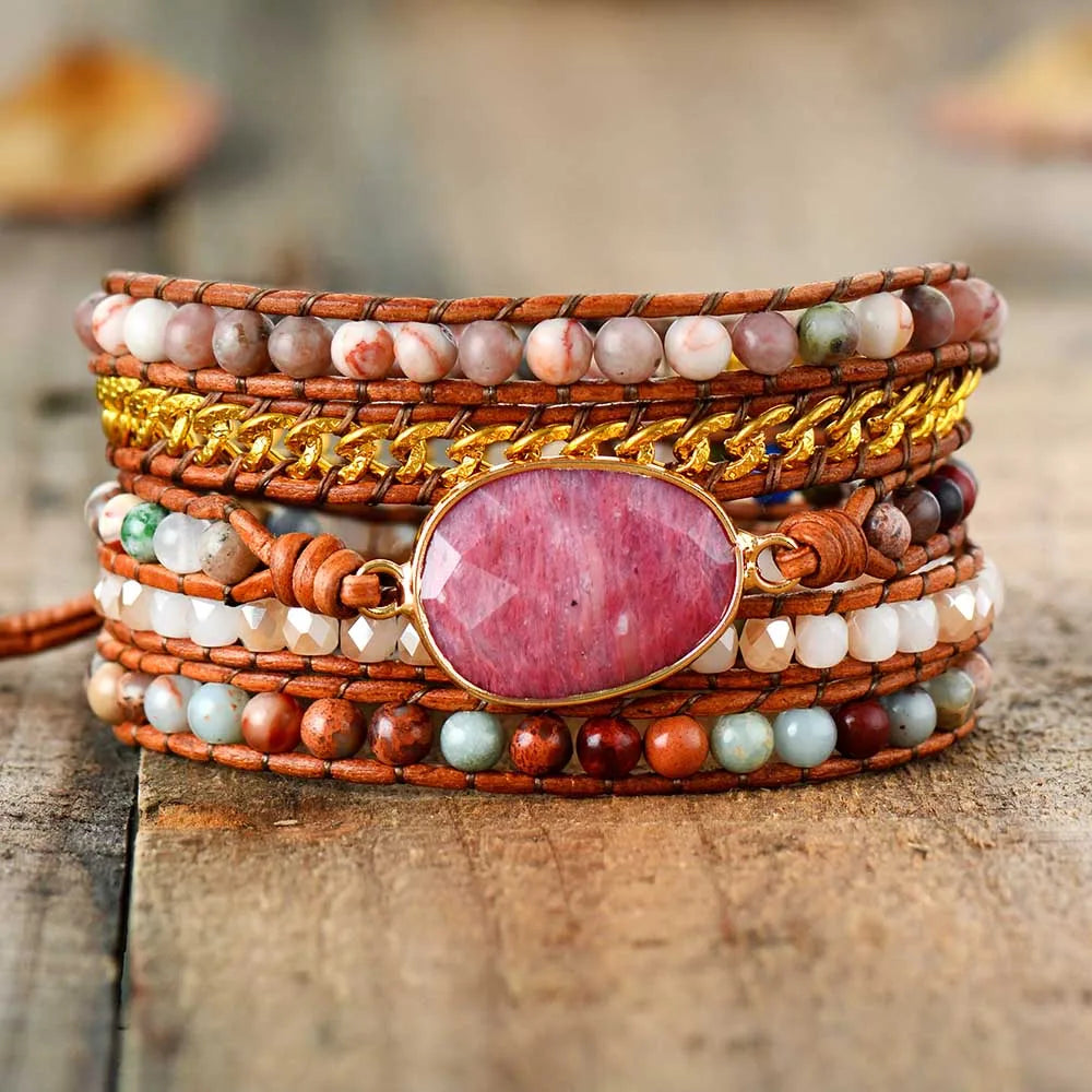Compassion & Grounding Wrap Bracelet