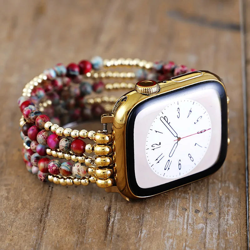 Timeless Jasper Apple Watch Strap