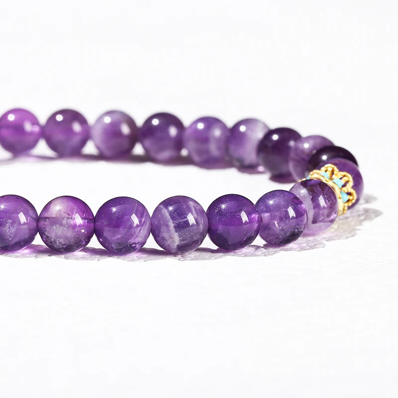 Vintage Calming Amethyst Bracelet