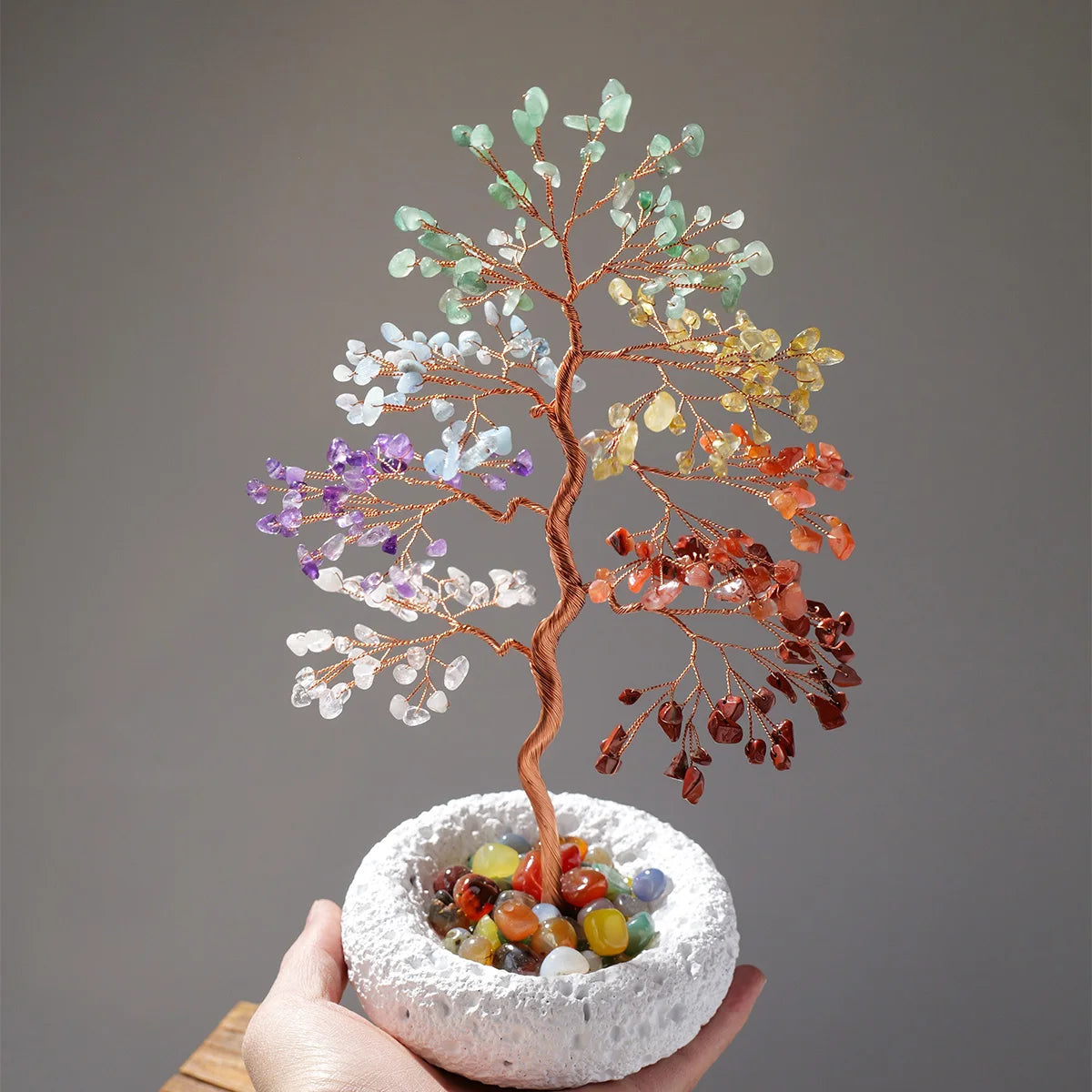 Chakra Crystal Tree