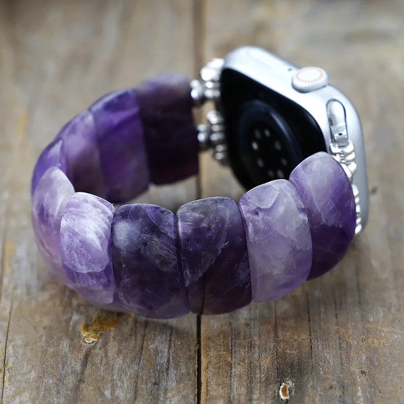 Bohemian Amethyst Apple Watch Strap