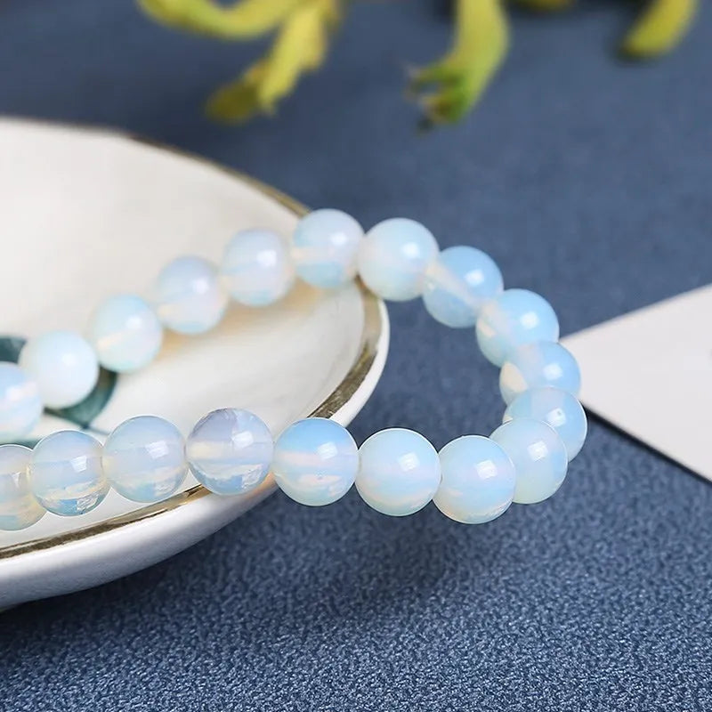 White Opal Bracelet