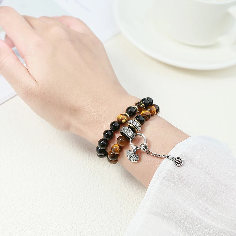 Confidence & Protection Layered Bracelet