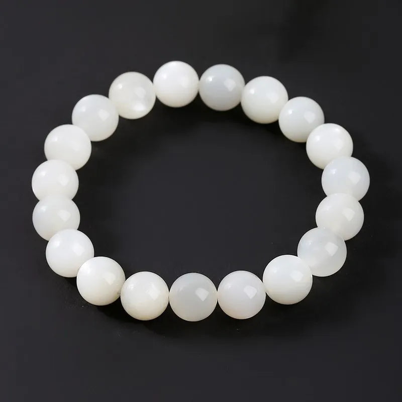 White Moonstone Bracelet