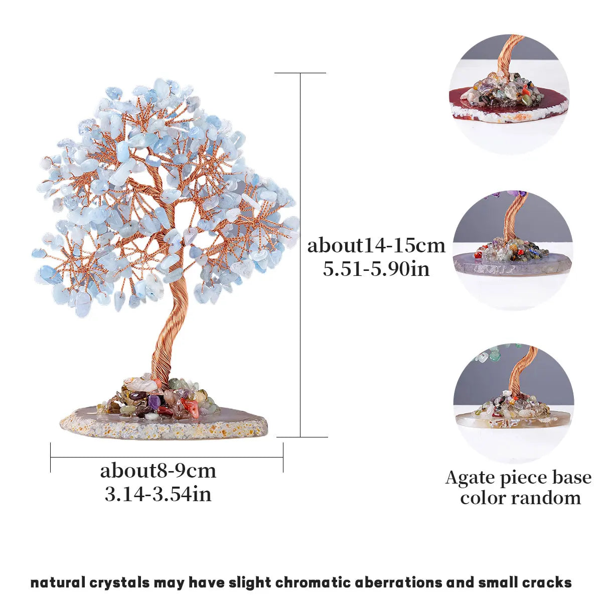 Blooming Crystal Healing Tree