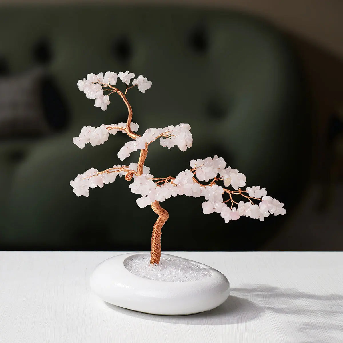 Rose Quartz Zen Bonsai