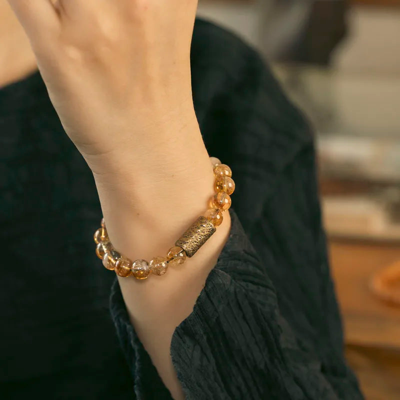 The Wealth Magnet Citrine Bracelet
