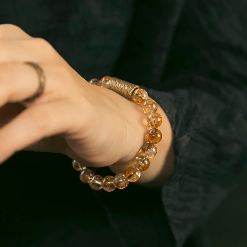 The Wealth Magnet Citrine Bracelet