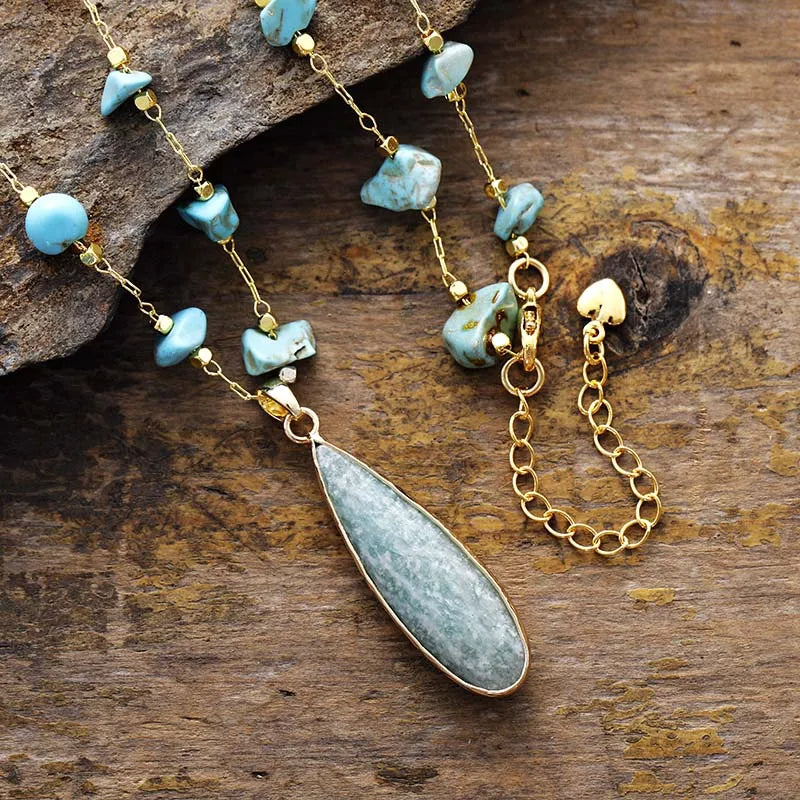 Teardrop Serenity Necklace
