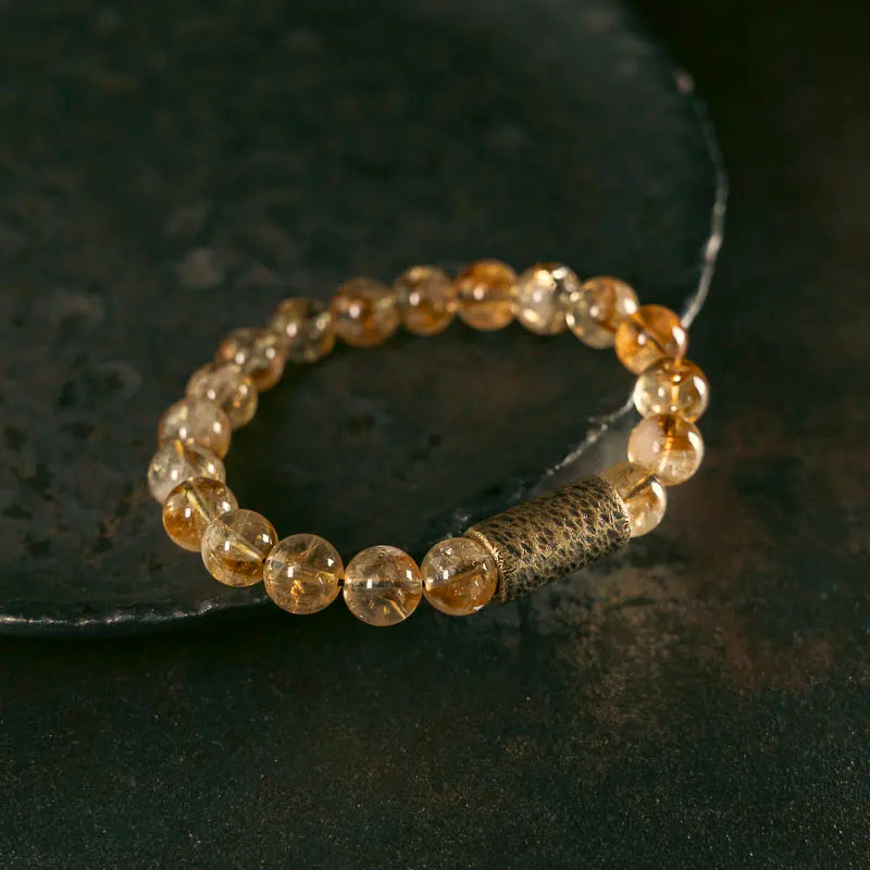 The Wealth Magnet Citrine Bracelet