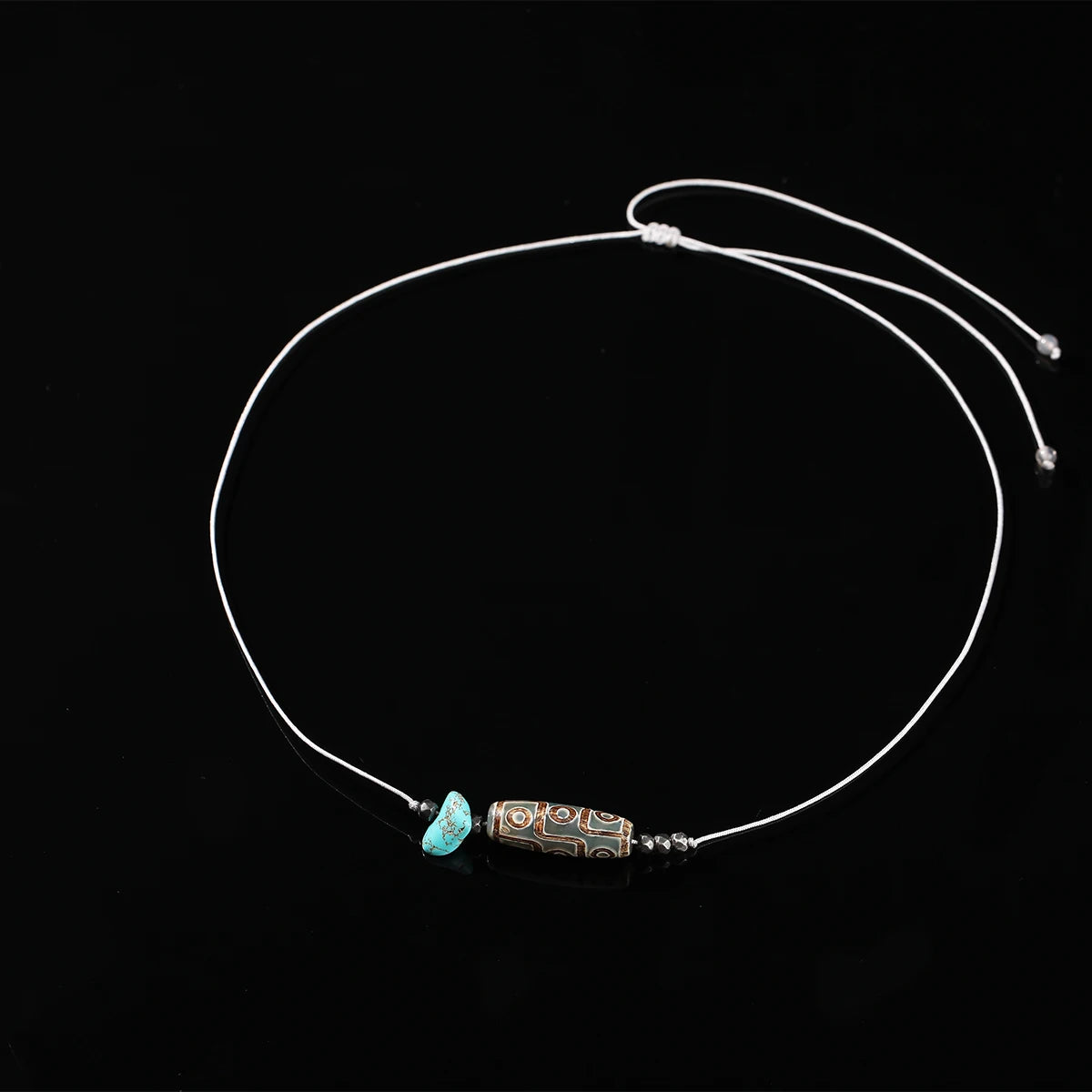 Tibetan Spirit Dzi Necklace