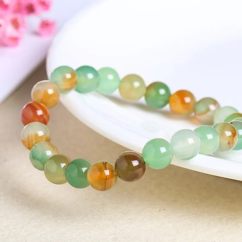 Peacock Agate Bracelet