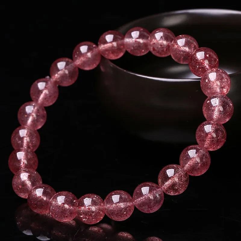 Strawberry Quartz Bracelet