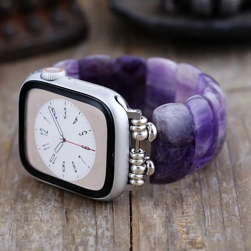 Bohemian Amethyst Apple Watch Strap