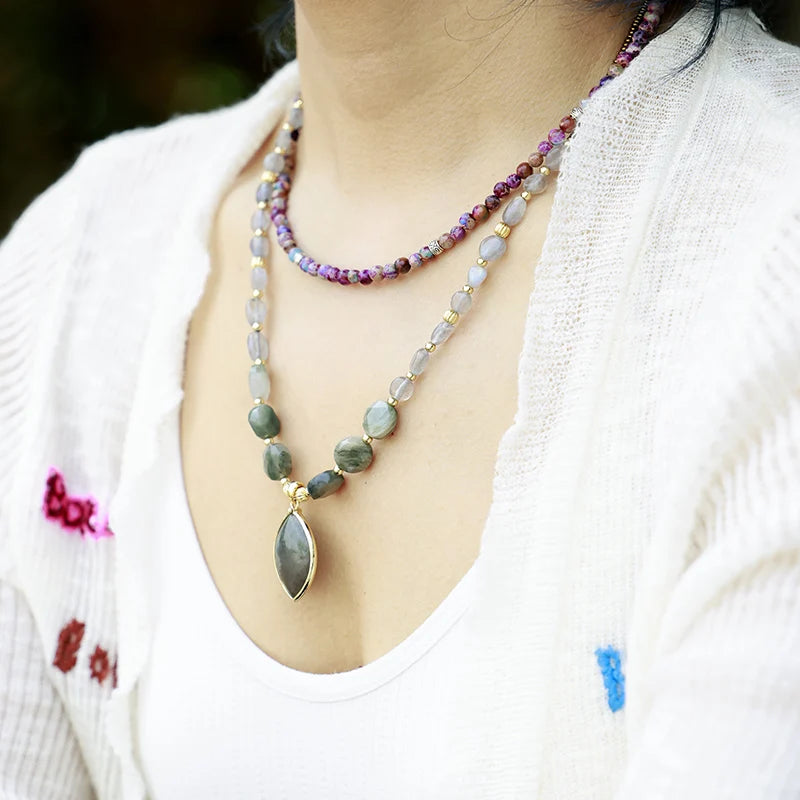 Dainty Labradorite Necklace