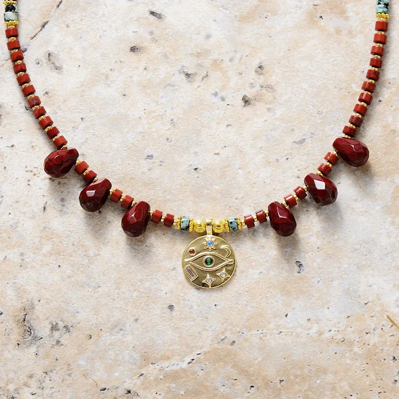 Desert Eye Talisman Necklace