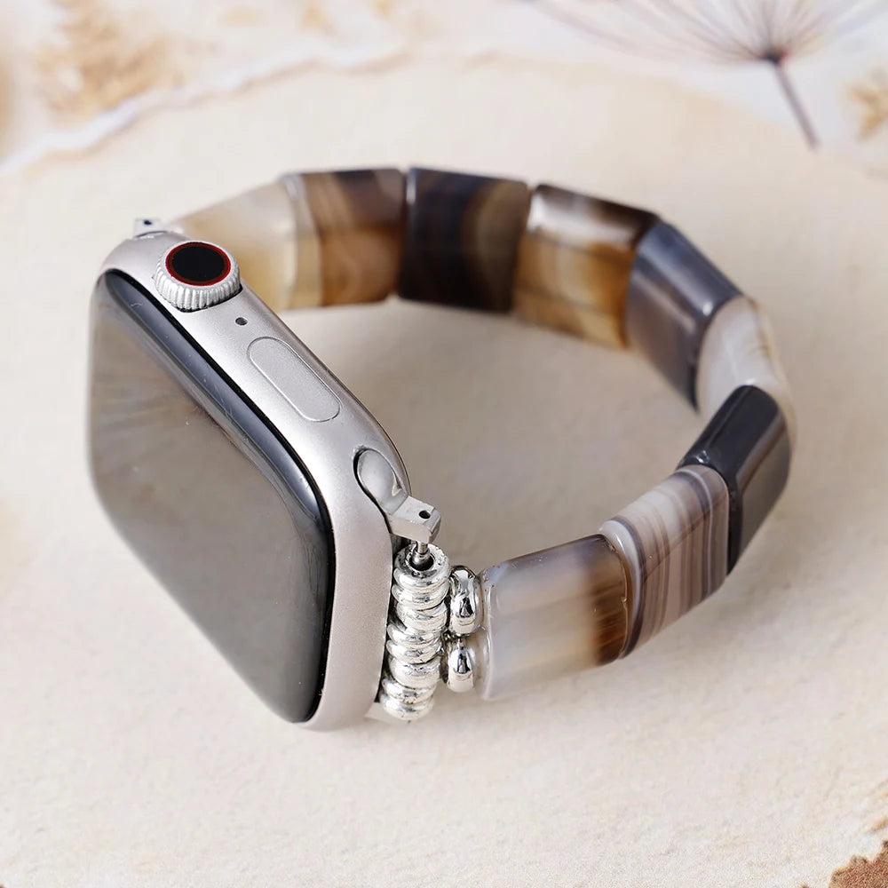 Timeless Botswana Agate Apple Watch Strap