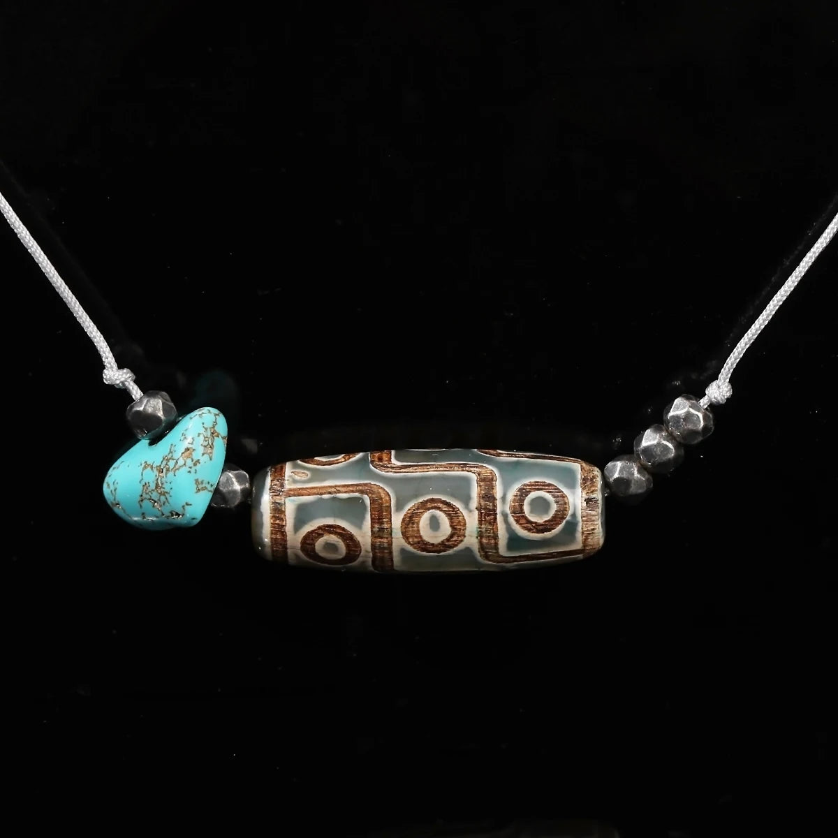 Tibetan Spirit Dzi Necklace