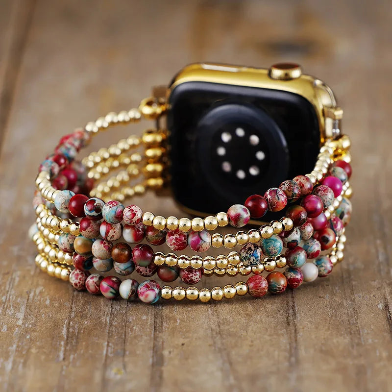 Timeless Jasper Apple Watch Strap