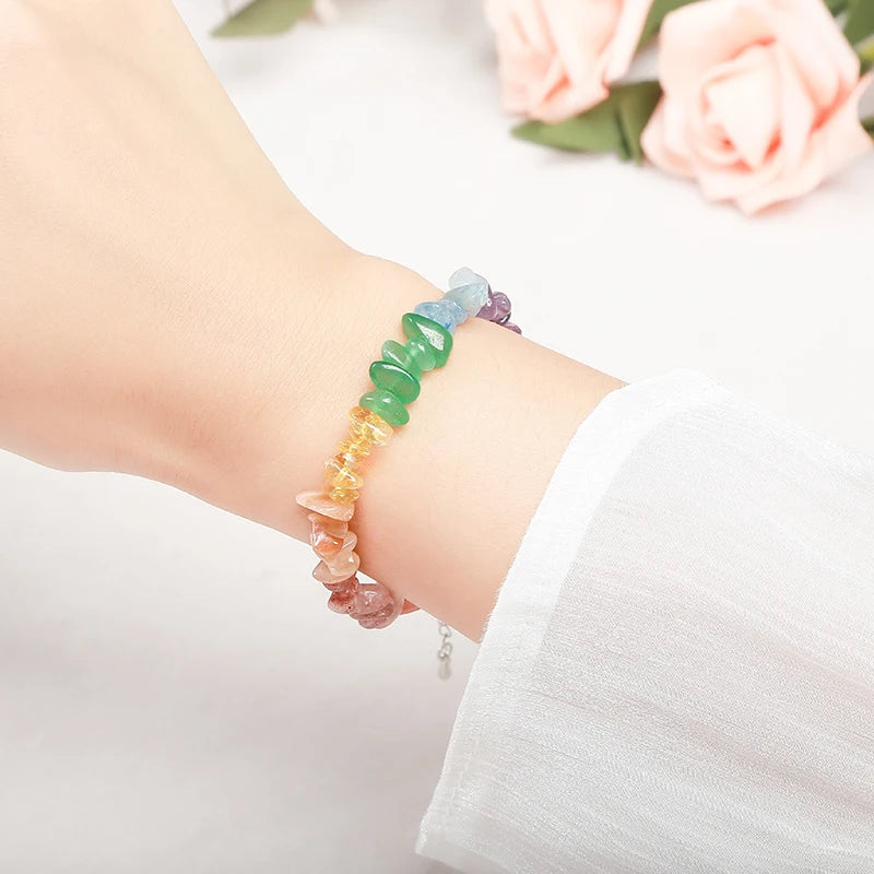 Seven Chakra Chain Bracelet