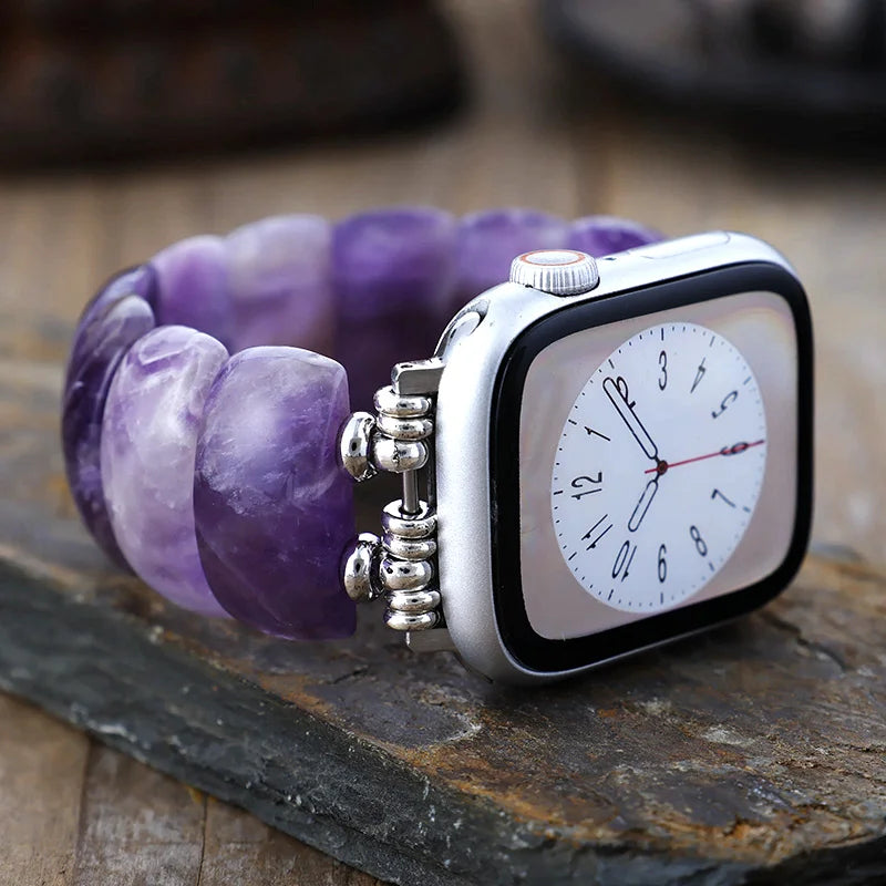 Bohemian Amethyst Apple Watch Strap