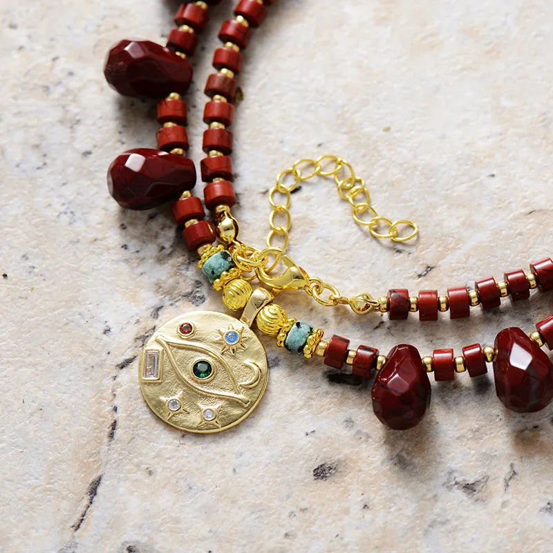 Desert Eye Talisman Necklace