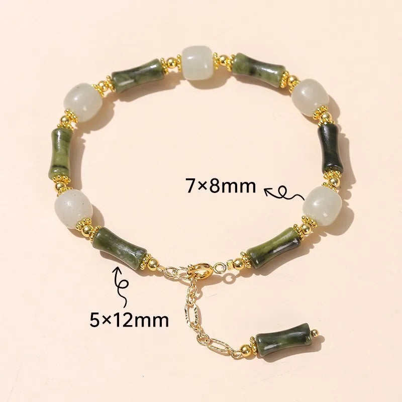 Bamboo Jade Bracelet