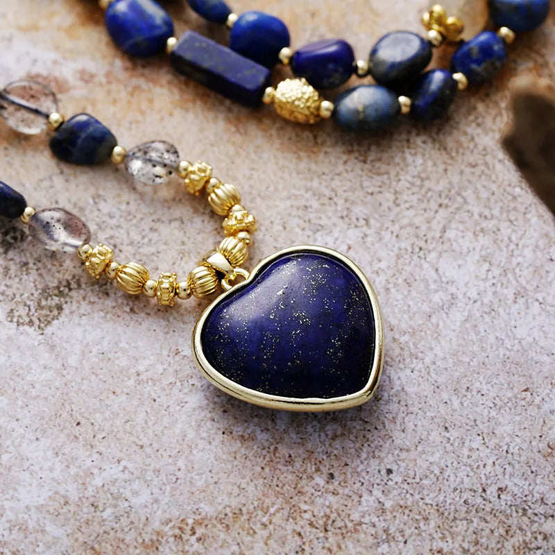 Royal Vintage Lapis Lazuli Necklace