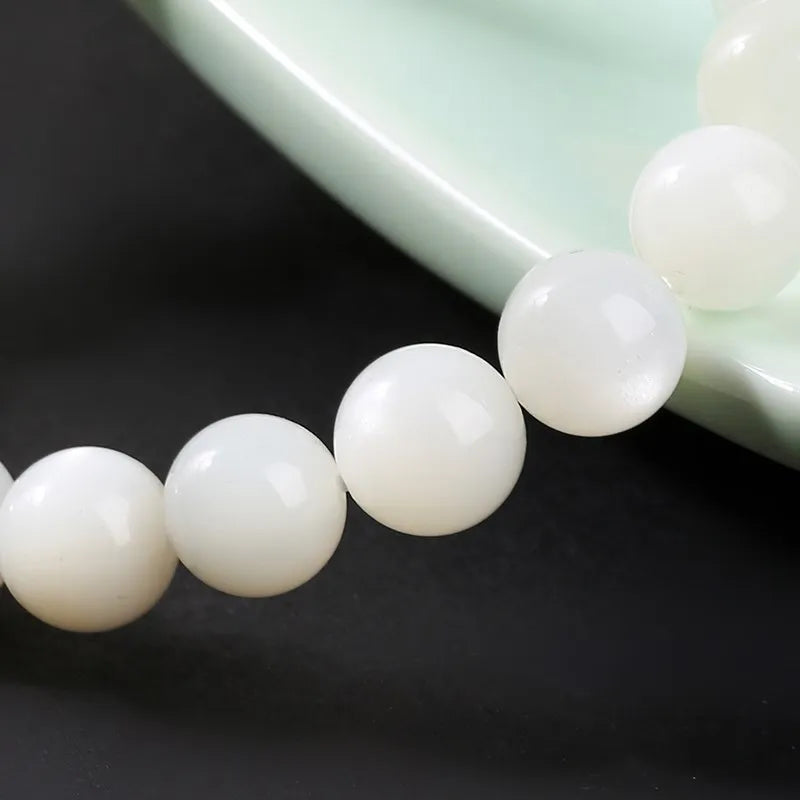 White Moonstone Bracelet