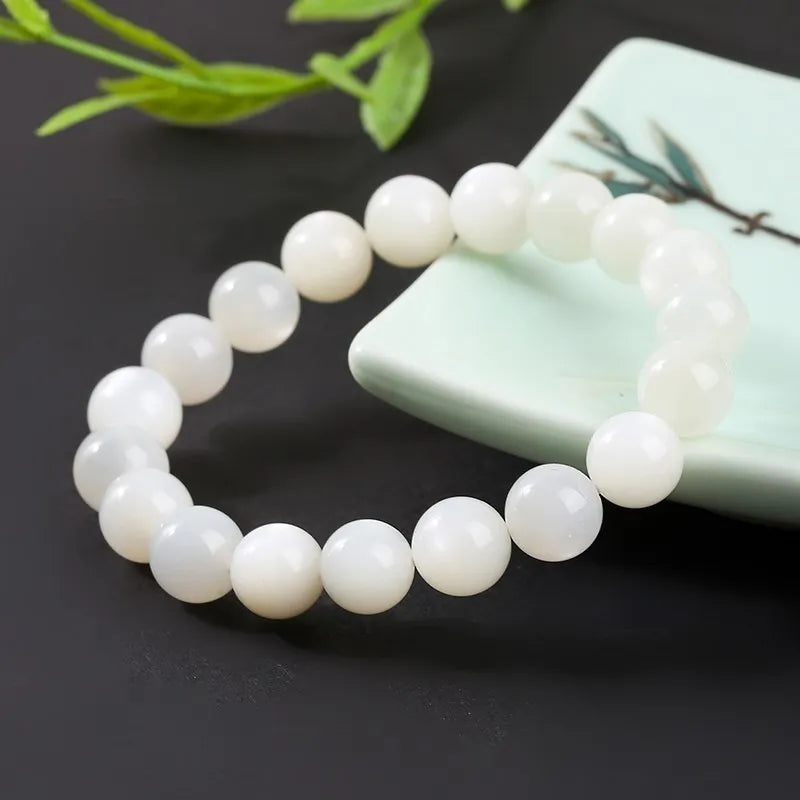 White Moonstone Bracelet