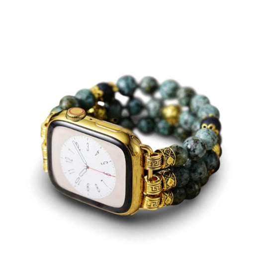 African Turquoise Apple Watch Strap