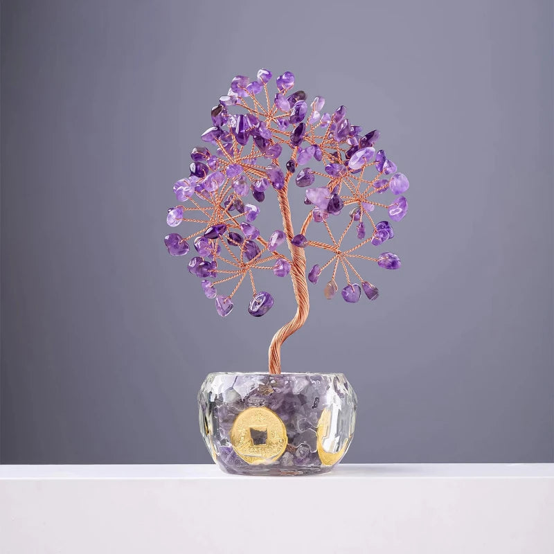 Amethyst Prosperity Tree