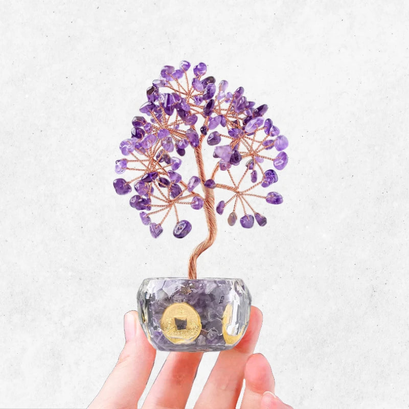 Amethyst Prosperity Tree