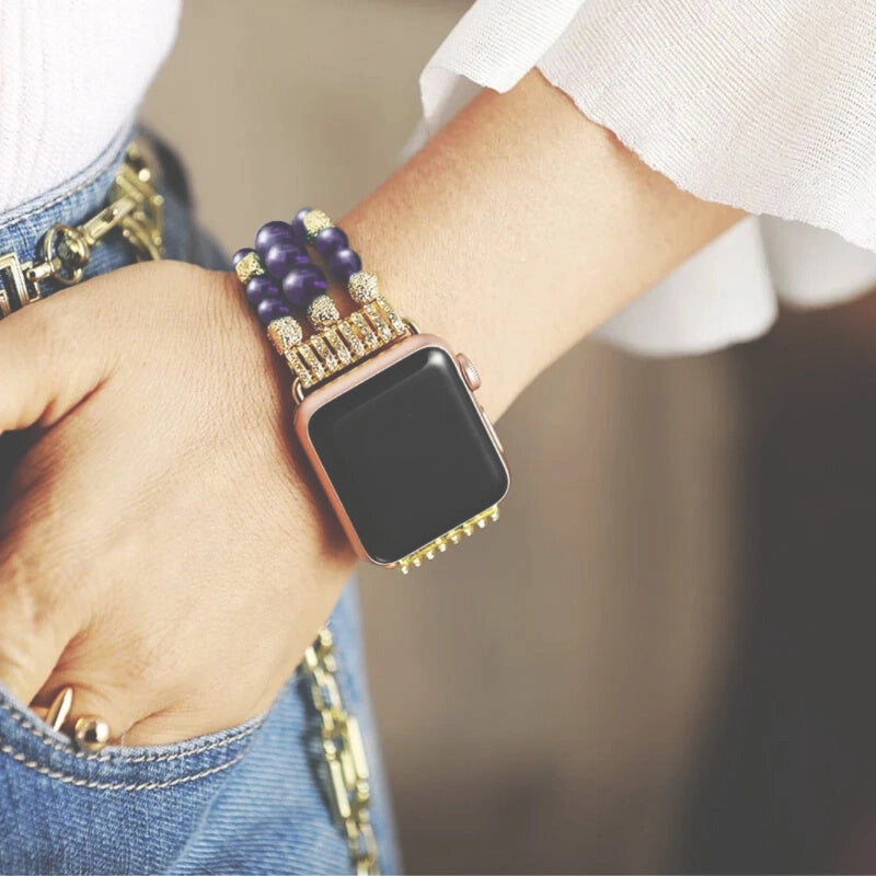 Amethyst Apple Watch Strap