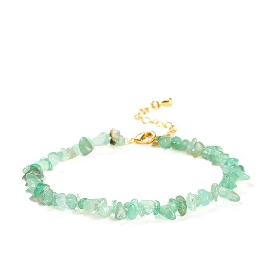 Green Aventurine Chain Bracelet