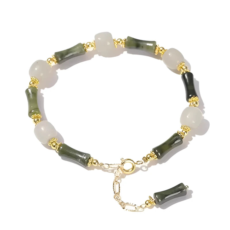 Bamboo Jade Bracelet