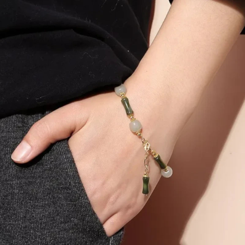 Bamboo Jade Bracelet