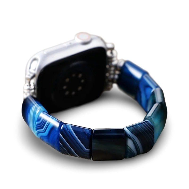 Blue Lace Agate Apple Watch Strap