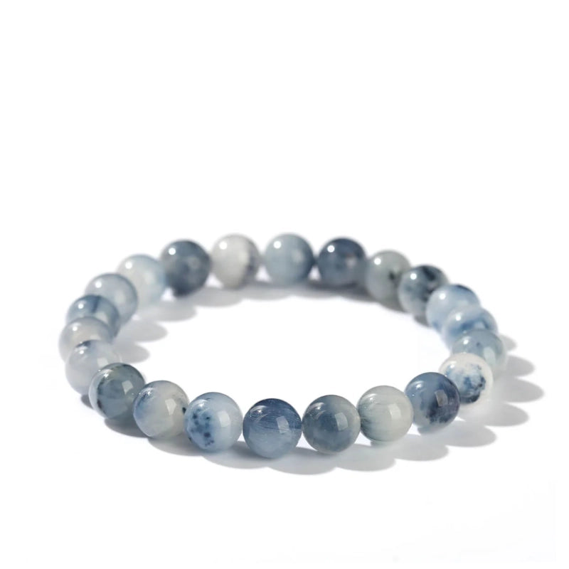 Blue Rutilated Quartz Bracelet