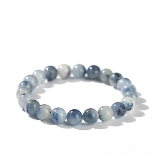 Blue Rutilated Quartz Bracelet