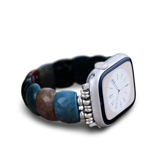 Bohemian Indian Agate Apple Watch Strap