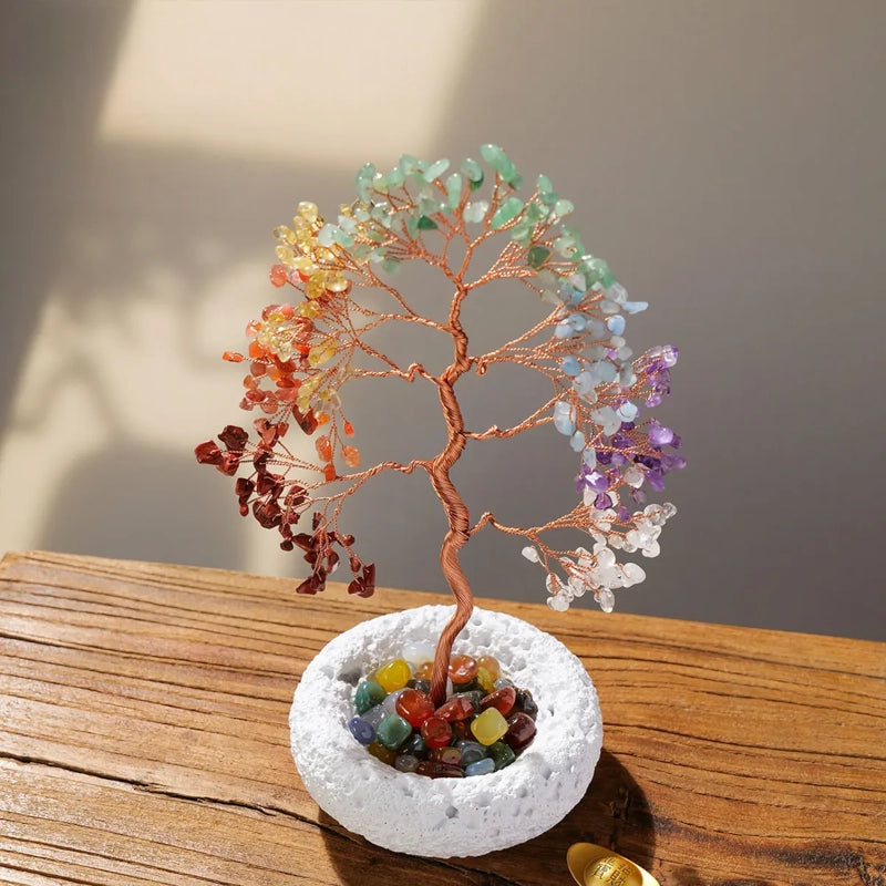 Chakra Crystal Tree