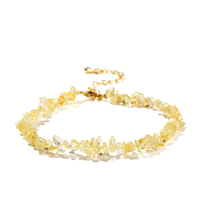 Citrine Chain Bracelet