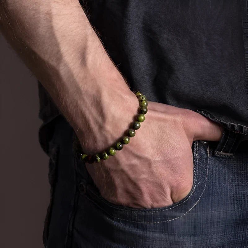 Dragon Bloodstone Bracelet