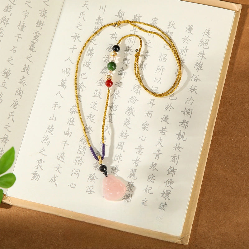 Empath Laughing Buddha Necklace